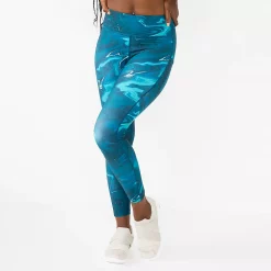 Women's Tek Gear® Ultrastretch High-Waisted Side Pocket 7/8 Leggings 63 Women's Tek Gear® Ultrastretch High-Waisted Side Pocket 7/8 Leggings -Tek Gear store 5576168 Teal Soft Marbled