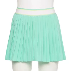 Women's Tek Gear® Pleated Tennis Skort -Tek Gear store 5636909 Shy Green