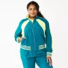Plus Size Tek Gear® Woven Tracksuit Jacket -Tek Gear store 5638591 Night Life Teal