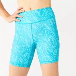 Women's Tek Gear® Ultrastretch 7-in. Bike Shorts -Tek Gear store 5660896 Blue Print