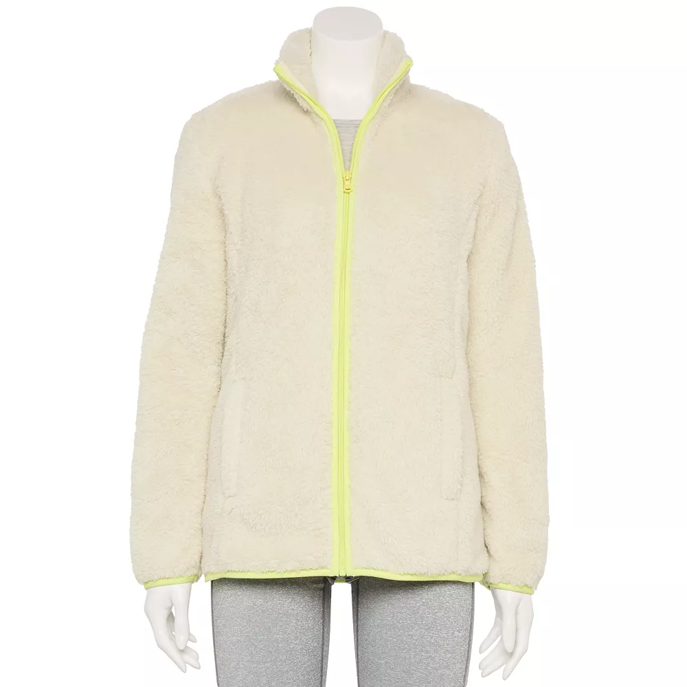 Women's Tek Gear® Plush Zip-Up Jacket 3 Women's Tek Gear® Plush Zip-Up Jacket