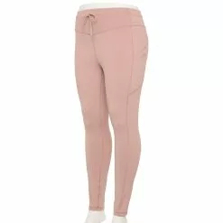 Plus Size Tek Gear® Ultrastretch Drawstring-Waist Leggings 11 Plus Size Tek Gear® Ultrastretch Drawstring-Waist Leggings -Tek Gear store 5662889 Martini Rose