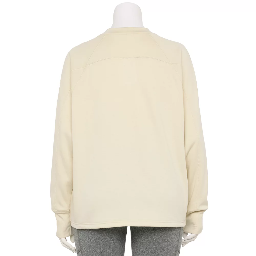 Plus Size Tek Gear® Stretch Fleece Mockneck Sweatshirt 7 Plus Size Tek Gear® Stretch Fleece Mockneck Sweatshirt - Image 5