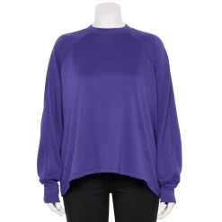 Plus Size Tek Gear® Stretch Fleece Mockneck Sweatshirt 10 Plus Size Tek Gear® Stretch Fleece Mockneck Sweatshirt -Tek Gear store 5663518 Maxwell Purple