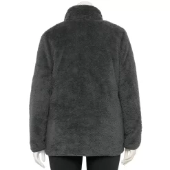 Plus Size Tek Gear® Plush Zip-Up Jacket -Tek Gear store 5663759 ALT