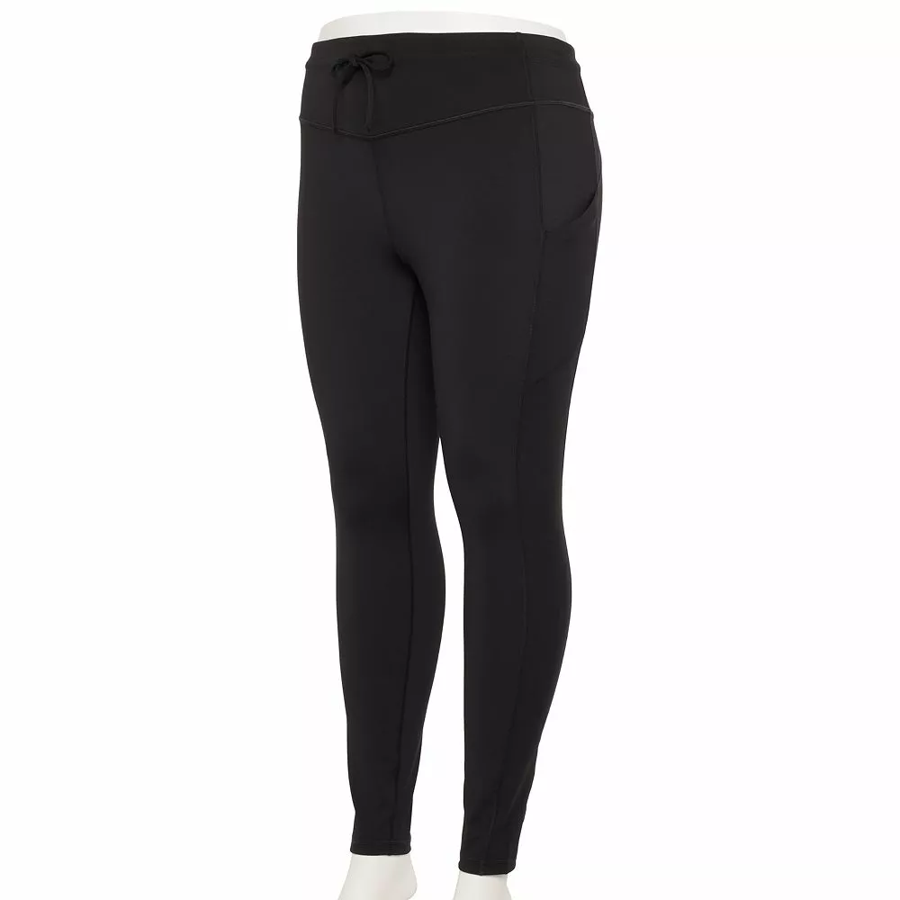 Plus Size Tek Gear® Ultrastretch Pocket Running Leggings 5 Plus Size Tek Gear® Ultrastretch Pocket Running Leggings - Image 3