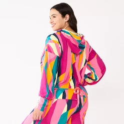 Women's Tek Gear® French-Terry Cropped Hoodie 15 Women's Tek Gear® French-Terry Cropped Hoodie -Tek Gear store 5665099 ALT