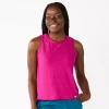 Women's Tek Gear® Cinched-Back Tank 2 Women's Tek Gear® Cinched-Back Tank -Tek Gear store 5671137 Fantasy Berry