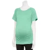 Maternity Tek Gear® Workout Tee -Tek Gear store 5913951 Shy Green