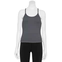 Women's Tek Gear® Brushed Strappy Tank 12 Women's Tek Gear® Brushed Strappy Tank -Tek Gear store 5983577 Charcoal