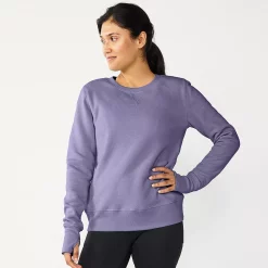 Women's Tek Gear® Ultrasoft Fleece Sweatshirt -Tek Gear store 6119993 Grape Yard