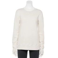 Petite Tek GearĀ® Ultrasoft Fleece Crewneck Sweatshirt