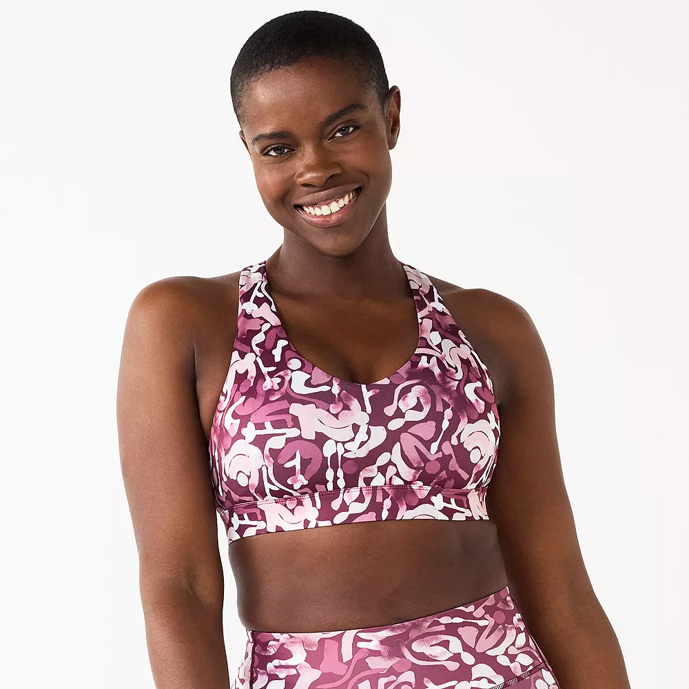 Tek Gear® Core Medium-Impact V-Neck Sports Bra 4 Tek Gear® Core Medium-Impact V-Neck Sports Bra - Image 2